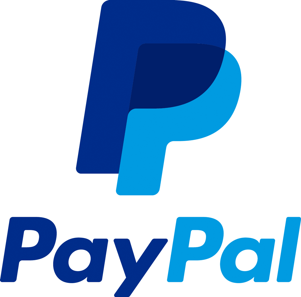 Granatowy napis Pay i niebieski Pal pod podwójnym P na białym tle