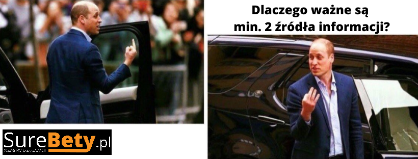 Na pierwszym zdjęciu polityk wysiada z auta i pokazuje środkowy palec a na drugi z innego ujęcia pokazuje trzy palce